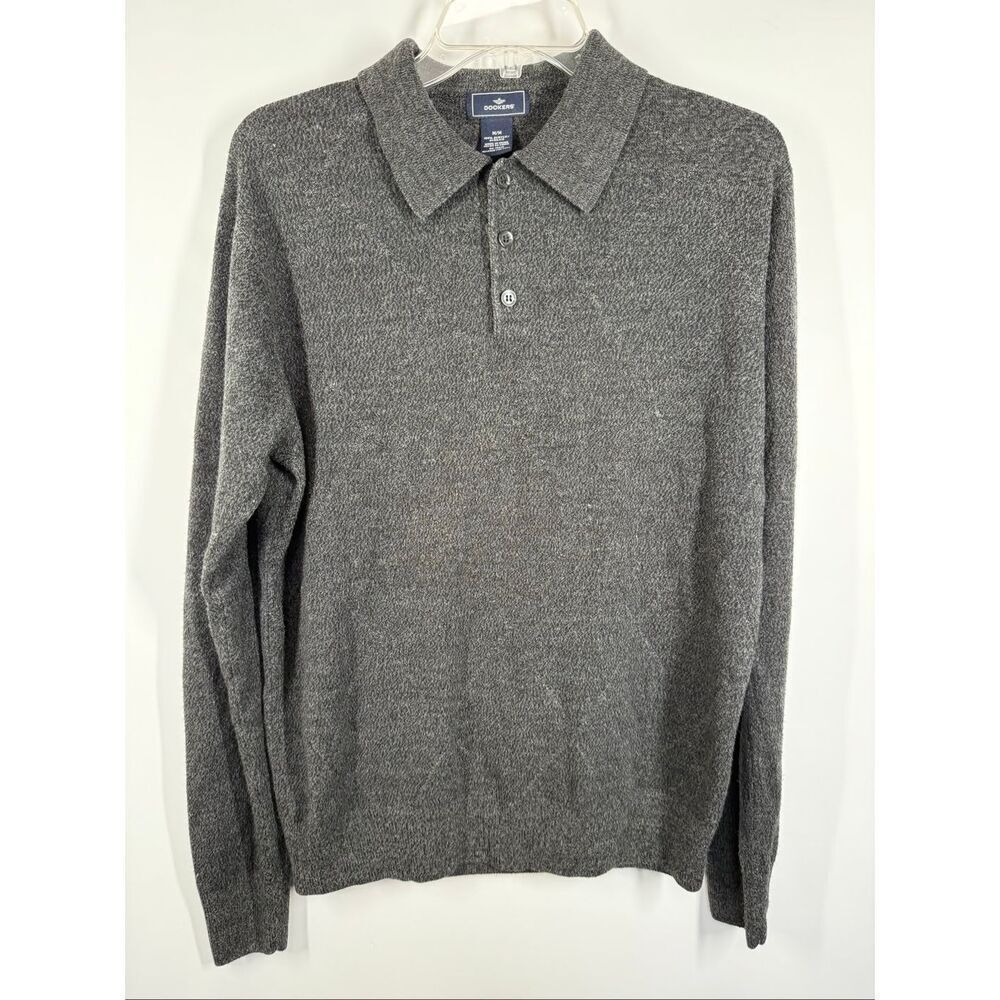 Dockers Men’s long sleeve acrylic sweater size medium